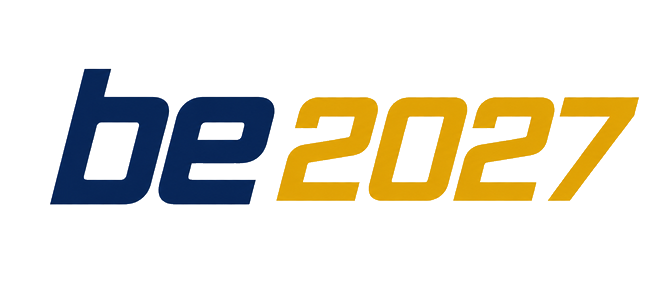 be 2027 logo